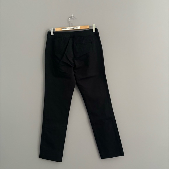 Chaps Size 4 Petite Black Cotton Ankle Pants - Picture 5 of 10